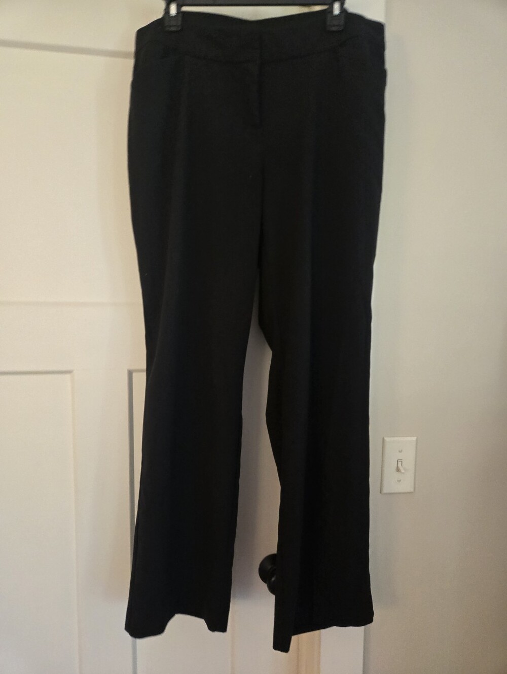 Style & Co from Macys Classic Women's Black Wide-Leg Pants With Stretch 16W